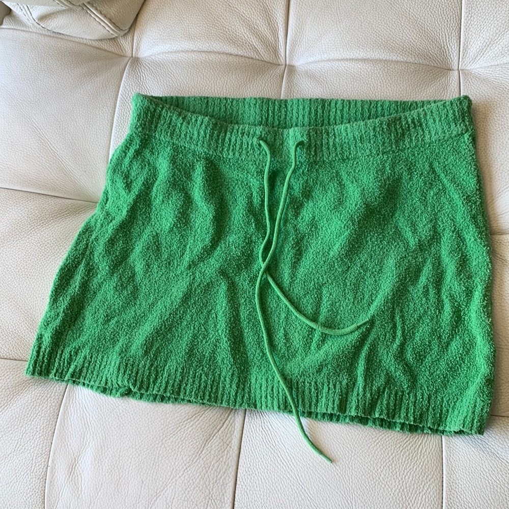 Theory mini towel skirt